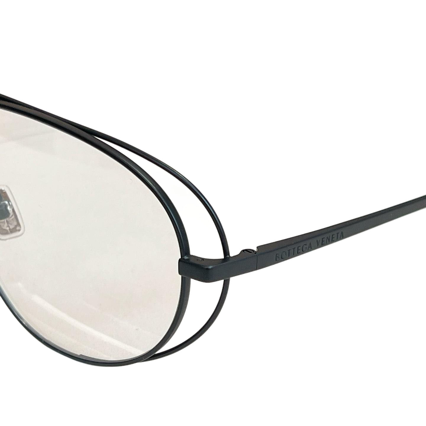 Bottega Veneta Pilot glasses black/silver/gold color Size 61口15-140 - 图片 2
