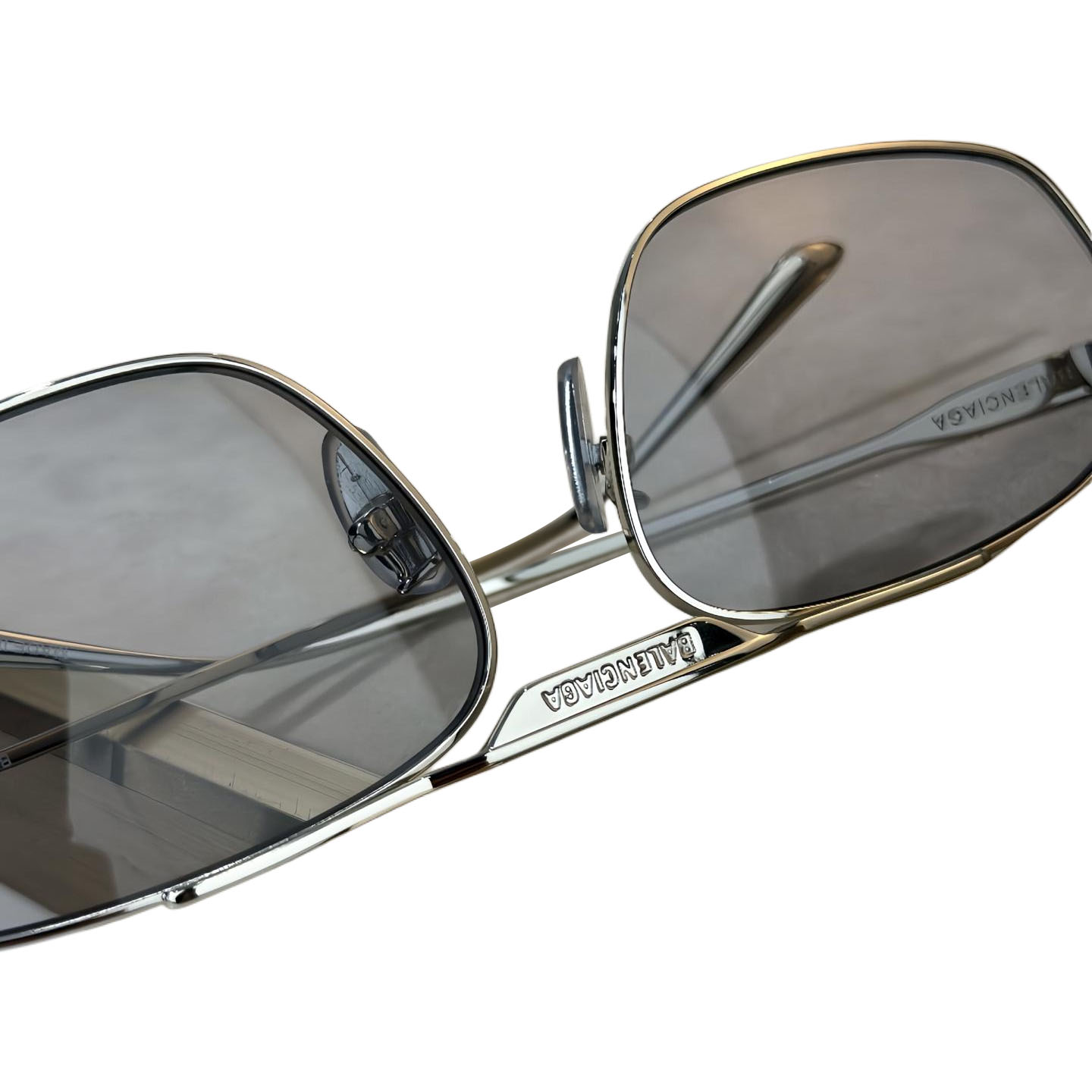 Balenciaga glasses grey silver/grey gold/black/black silver/brown gold/mirrored black color Size 63-16-145 - 图片 2