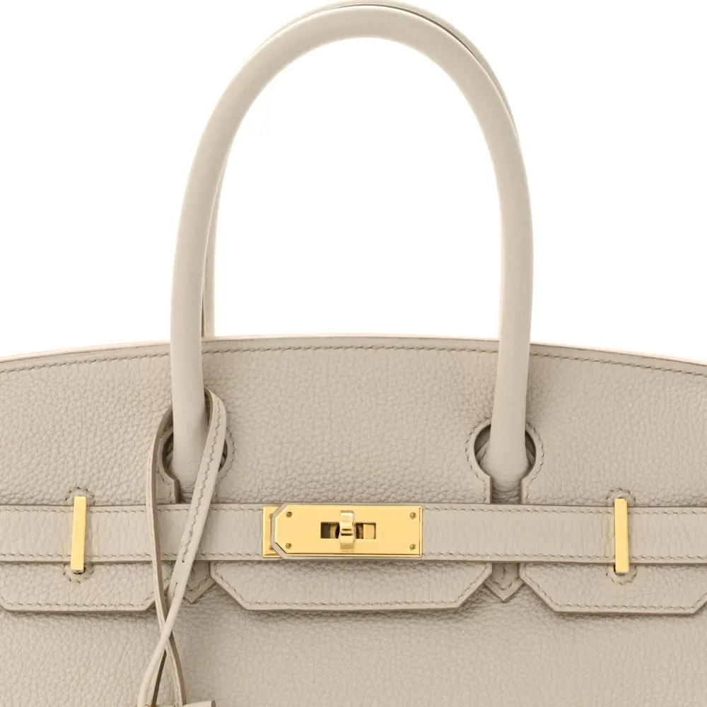 Hermès Birkin 30 Beton Togo Leather Gold Hardware - 图片 9