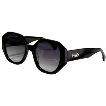 Fendi glasses black/black brown/brown/brown monogram color Size 52-23-142