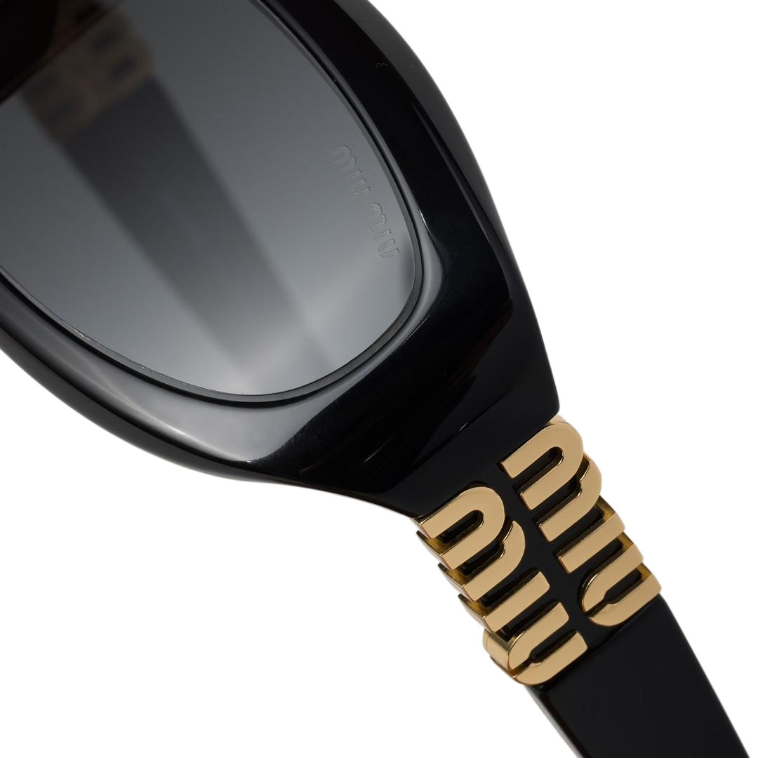 Miu Miu glasses black gold/leopard/apricot/purple color Size 59口17-130 - 图片 3