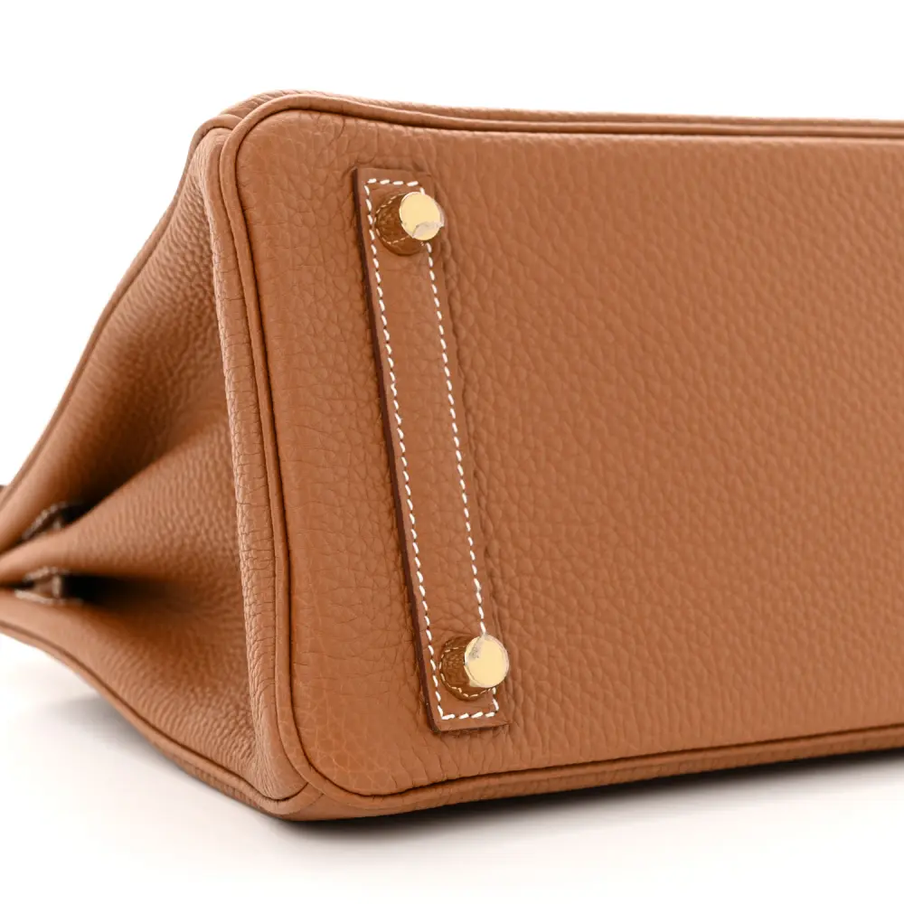 Hermès Birkin 25 Brown Togo Leather Gold Hardware - 图片 4