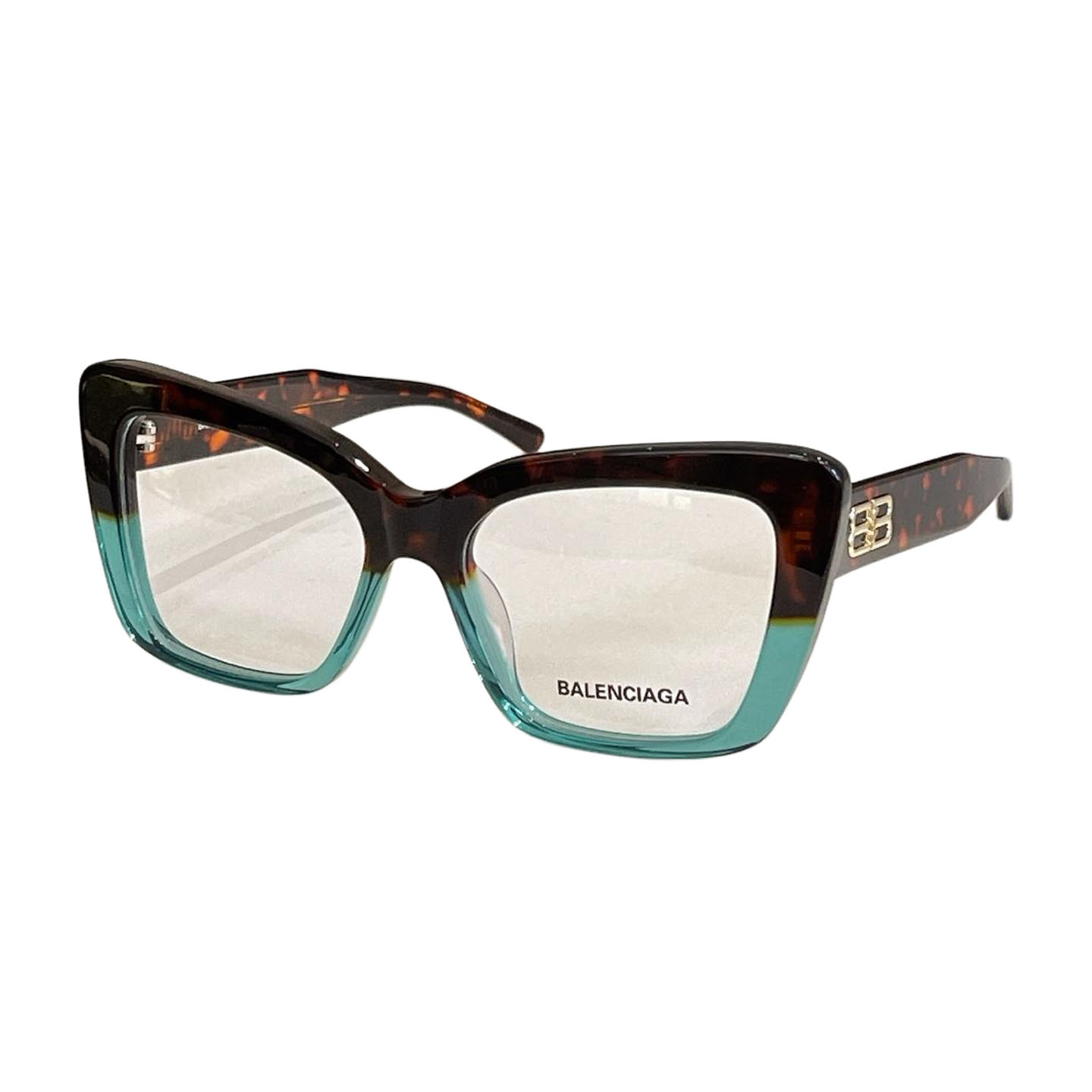 Balenciaga glasses black brown/leopard/leopard cyan/black silver/black gold/gradient brown color Size 55口20-135 - 图片 3