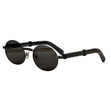 Cartier Oval glasses black/grey silver/black gold/brown gold/blue/black camouflage/green color Size 55-22-145