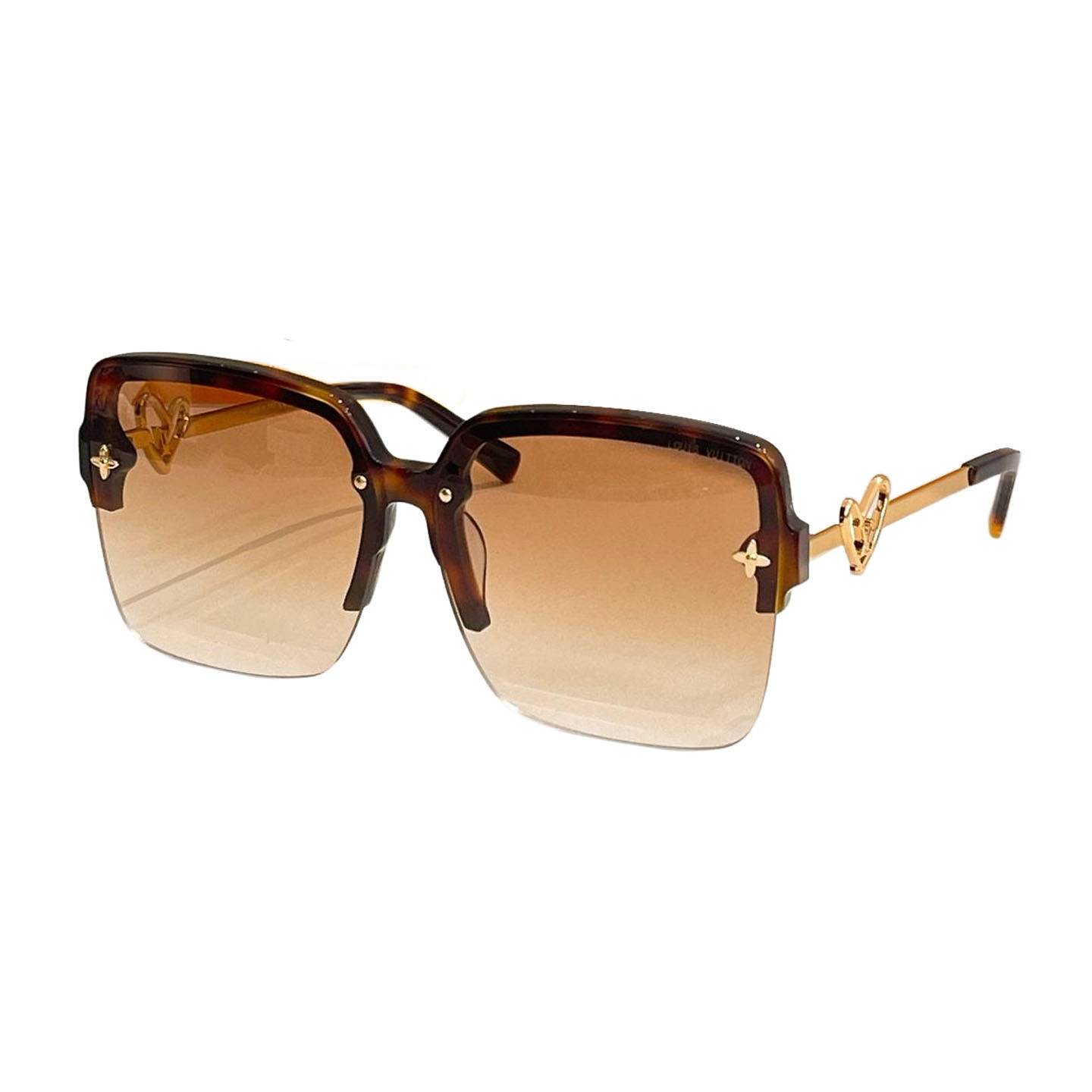 Louis Vuitton Clubmaster glasses white/leopard/melon/eggplant/pink/black color Size 53口22-145 - 图片 2