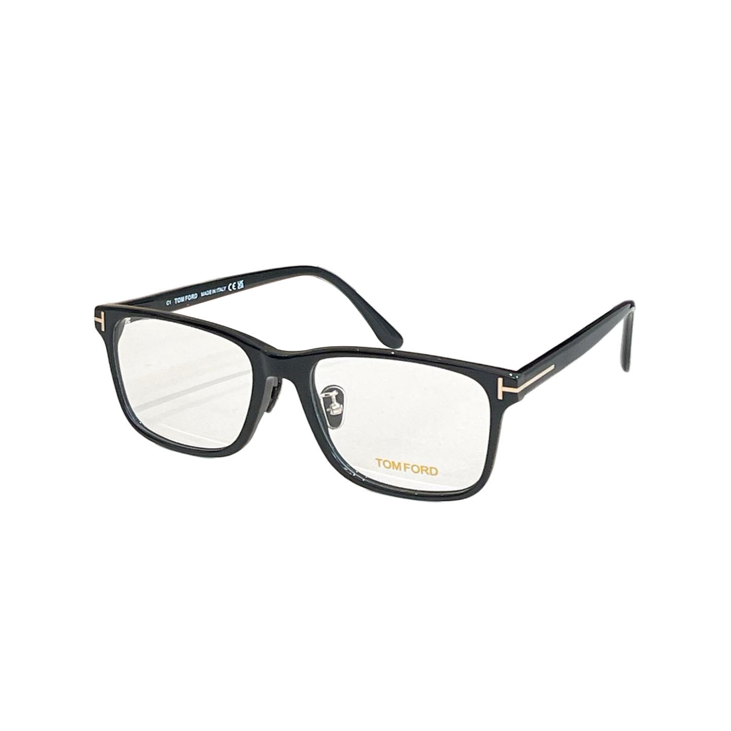 Tom Ford square frame glasses green/black/grey/blue/leopard/citron color Size 55口17-145 - 图片 3