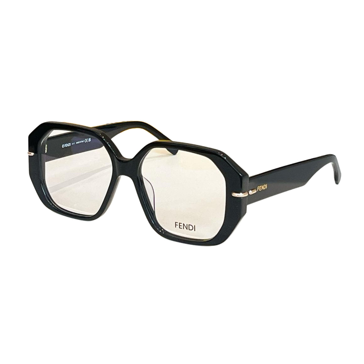 Fendi glasses black/grey/rust black/red/leopard/eggplant/transparent leopard/transparent black color Size 56口18-145 - 图片 8