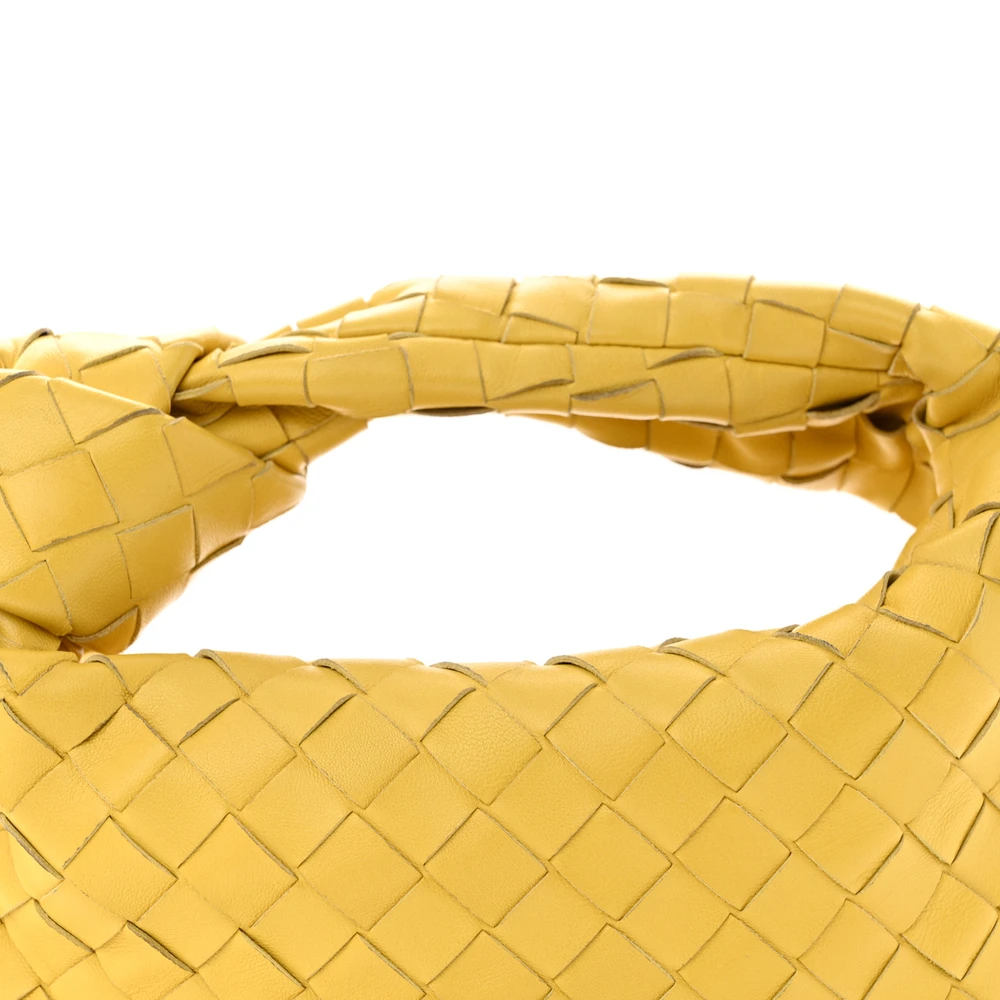 Bottega Veneta Mini Intrecciato Jodie Buttercup Nappa Leather - 图片 7