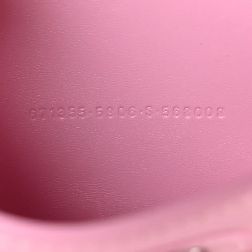 Balenciaga XS Downtown Shoulder Bag Candy Pink Semi-Shiny Smooth Calfskin Leather Silver Hardware - 图片 8