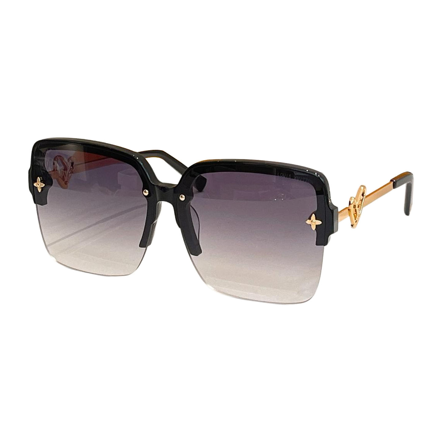 Louis Vuitton Clubmaster glasses white/leopard/melon/eggplant/pink/black color Size 53口22-145 - 图片 4