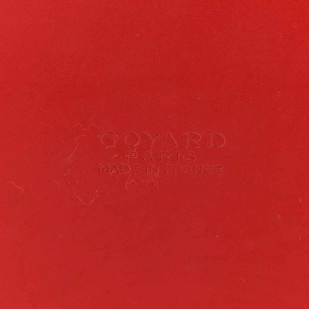 Goyard Mini Vendome Bag Red Goyardine Canvas Silver Hardware - 图片 2