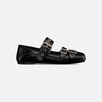 Dior black ballet Shoes flat Shoes