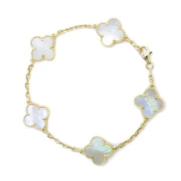 Van Cleef & Arpels Vintage Alhambra Bracelet 5 motifs
