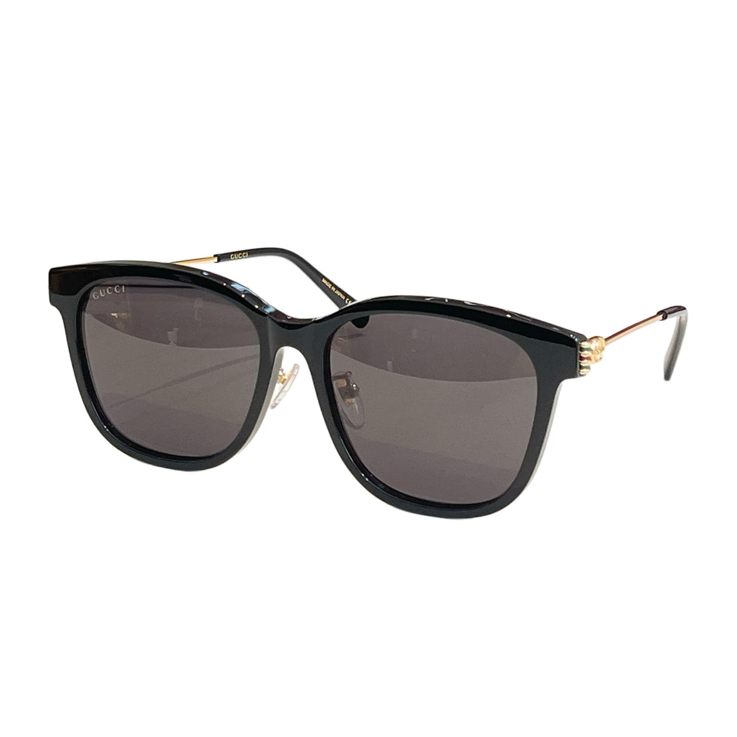 Gucci Wayfarer glasses green/eggplant/leopard brown/red brown/black/natural salmon/black gold/red gold/leopard color Size 56口16-145 - 图片 5