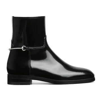 Gucci black ankle boots