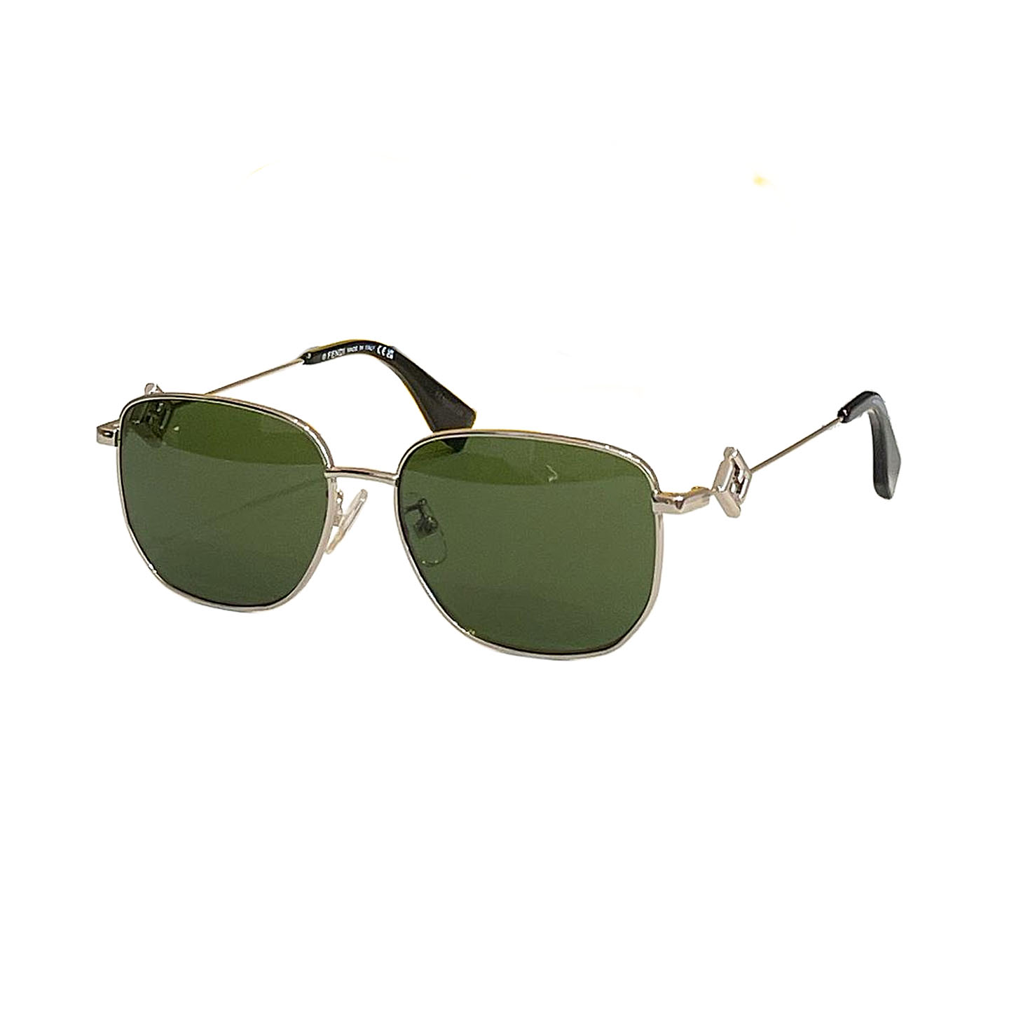 Fendi glasses silver/gold/rose gold/brown/eggplant/sepia/green/black gold color Size 56口16-140 - 图片 7