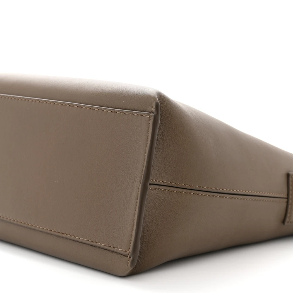 Loewe Cubi Crossbody Bag Small Winter Brown Jacquard Supple Smooth Calfskin Leather - 图片 5