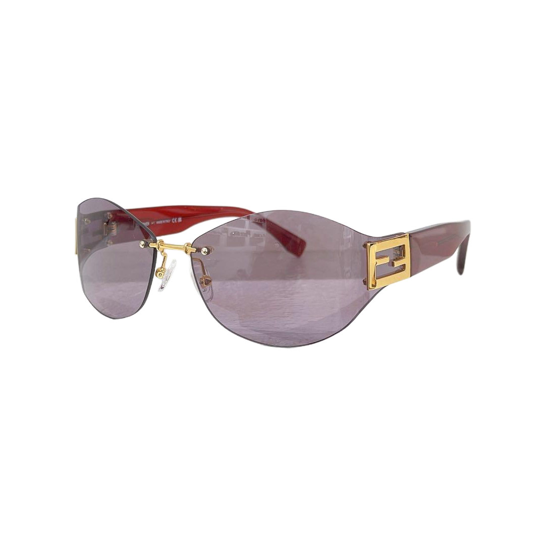 Fendi glasses black leopard/pink/silver/brown leopard/purple/grey color Size 58口18-140 - 图片 7
