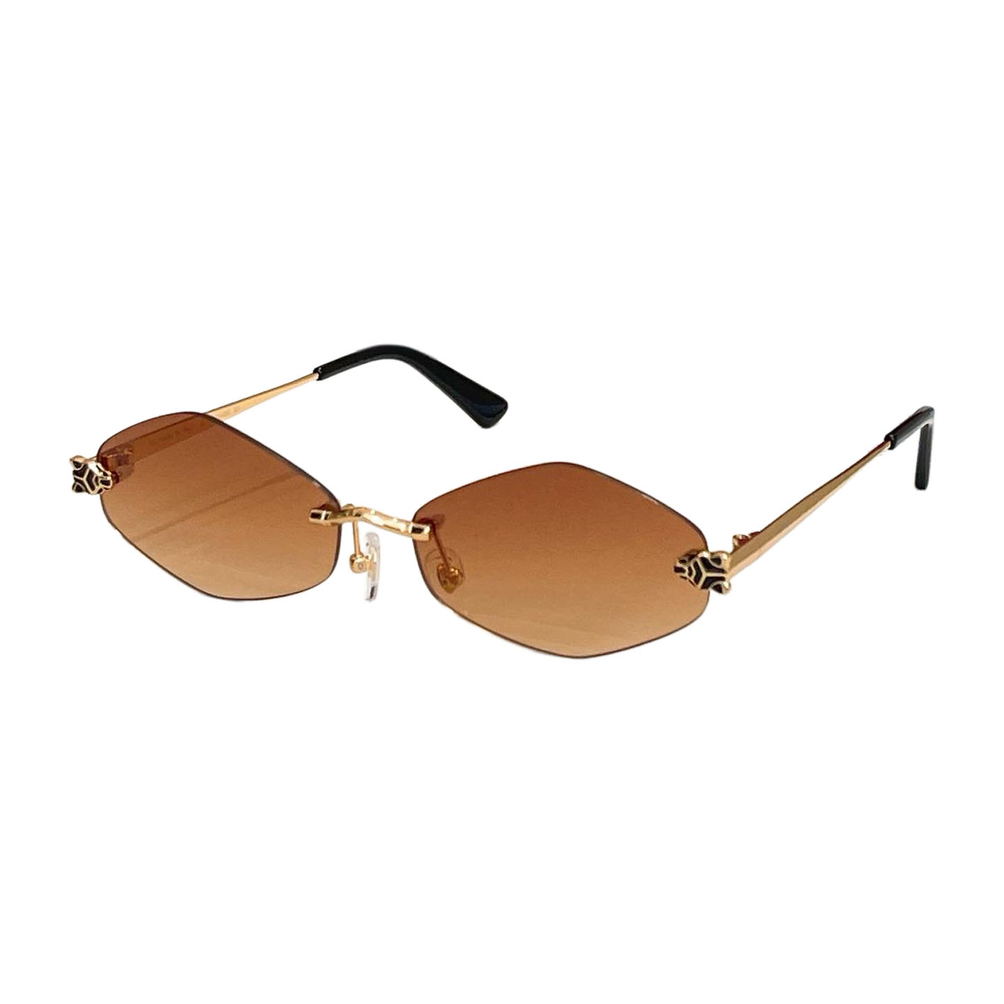 Cartier glasses blue/black gold/red/black silver/purple gold/brown/grey/purple silver/gradient blue color Size 48口21-145 - 图片 6