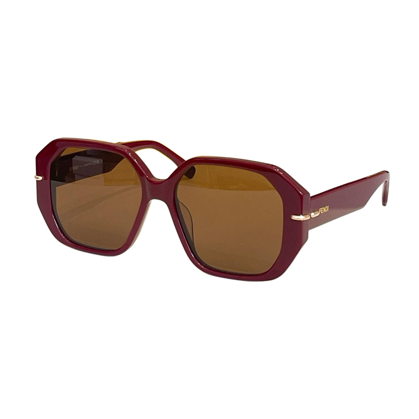 Fendi glasses black/grey/rust black/red/leopard/eggplant/transparent leopard/transparent black color Size 56口18-145 - 图片 4