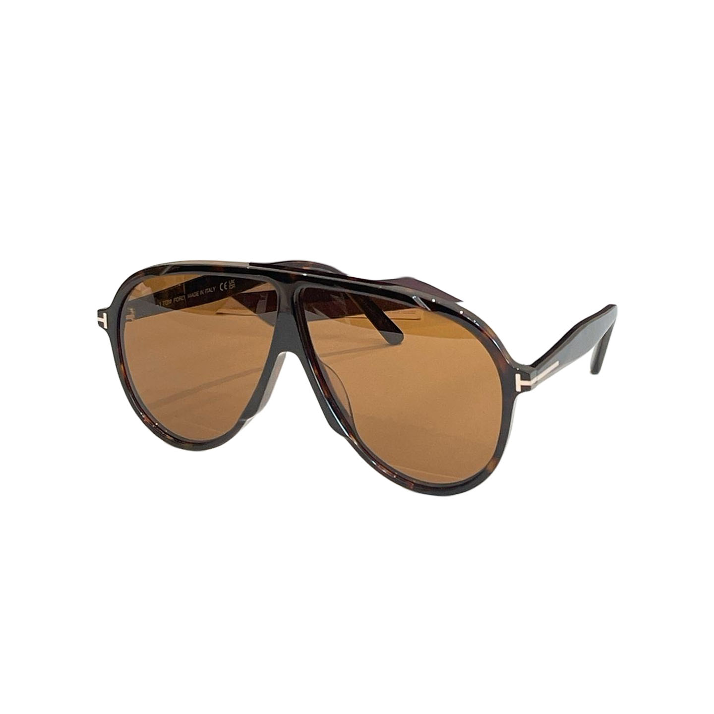 Tom Ford Pilot glasses leopard tawny/black tawny/black brown/leopard apricot/leopard sepia/black color Size 65口5-140 - 图片 6