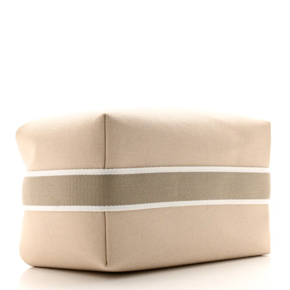 Hermès Bride-à-Brac Pouch Large Natural Canvas - 图片 4