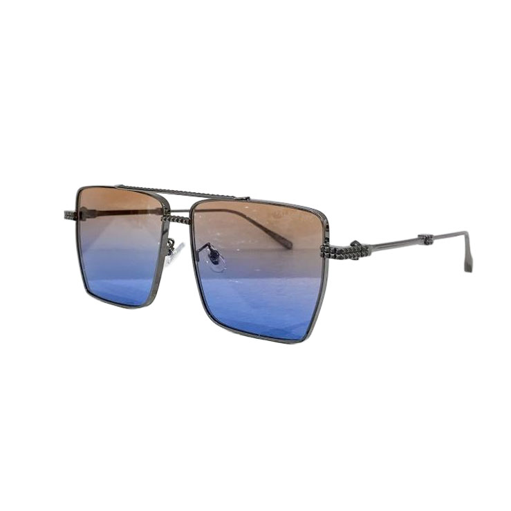 Valentino Pilot glasses gold/blue/gun black/eggplant/purple/brown/black color Size 59口14-145 - 图片 5
