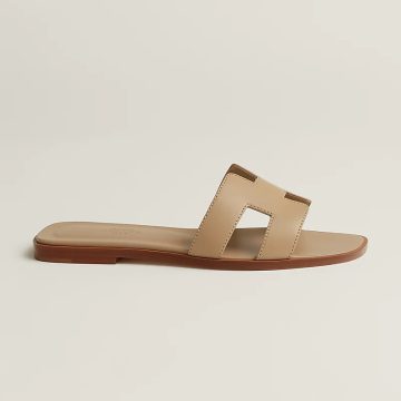 HERMES Oran Beige color Slippers