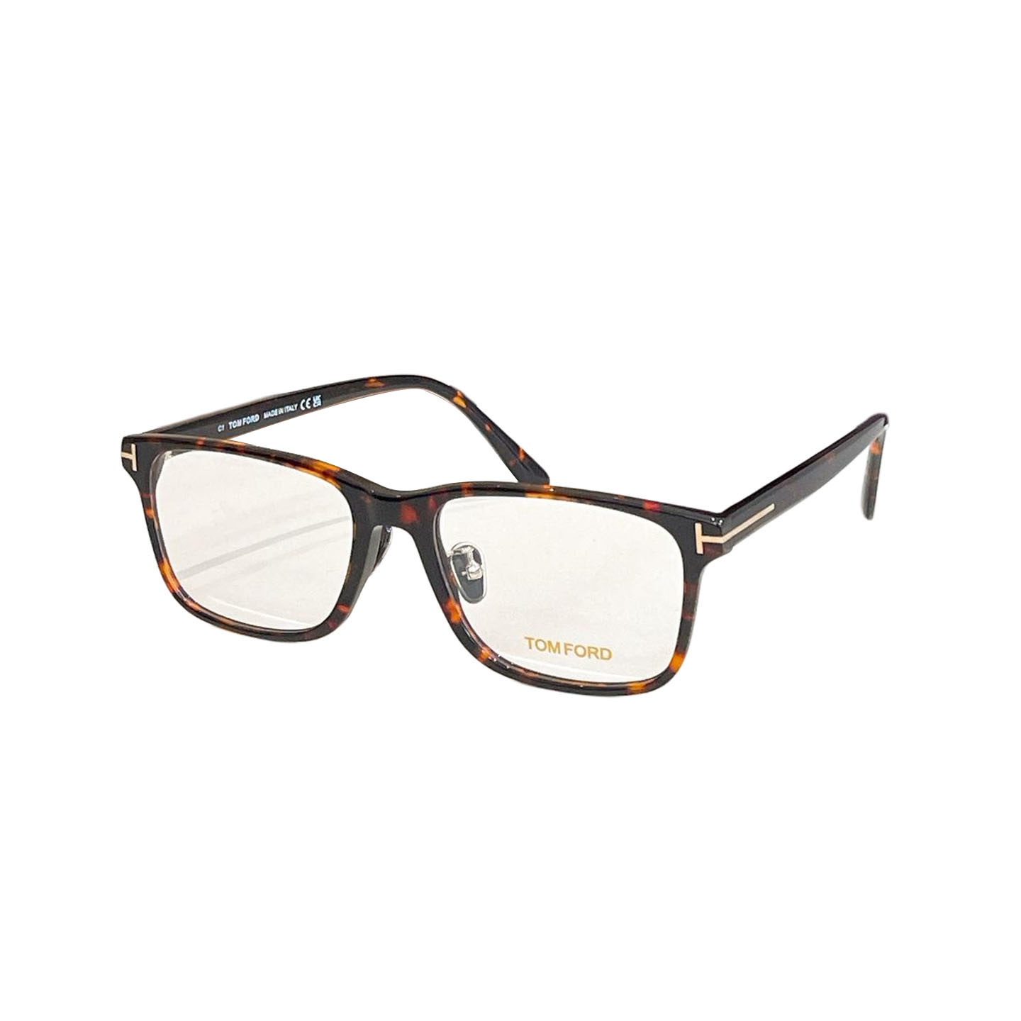 Tom Ford square frame glasses green/black/grey/blue/leopard/citron color Size 55口17-145 - 图片 6