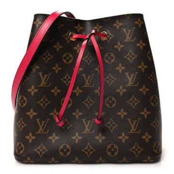 Louis Vuitton NeoNoe MM Freesia Monogram Canvas