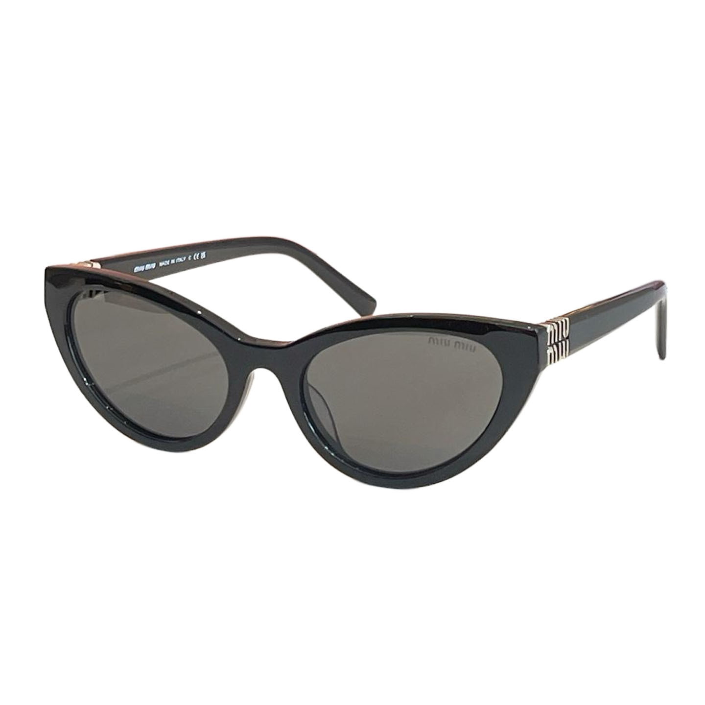 Miu Miu Cat Eye glasses black/ivory/pink/green/leopard color Size 54口20-140