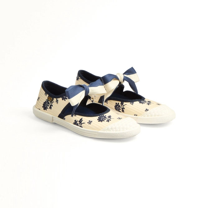 VALENTINO BAY BY BAY Ladies floral fabric ballet flats - 图片 2