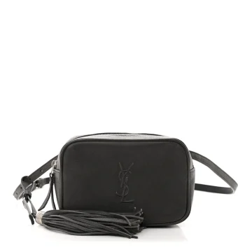 Saint Laurent Small Lou Belt Bag Asphalt Monogram Lambskin Leather