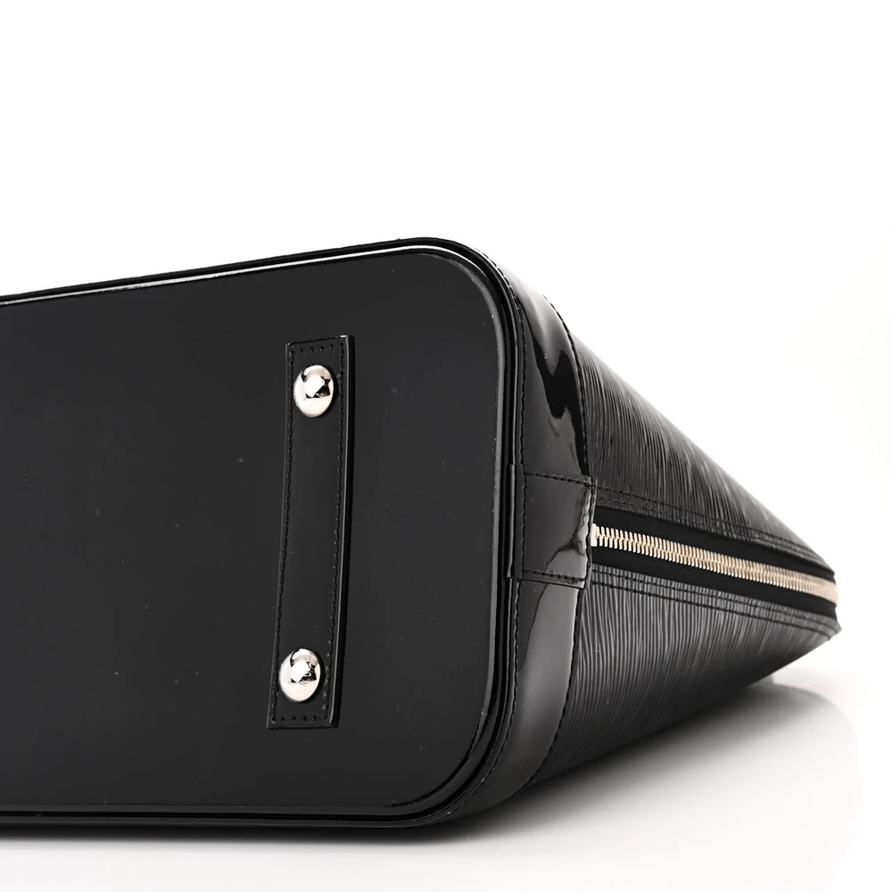 Louis Vuitton Alma GM Black Epi Leather Electric Silver Hardware - 图片 5