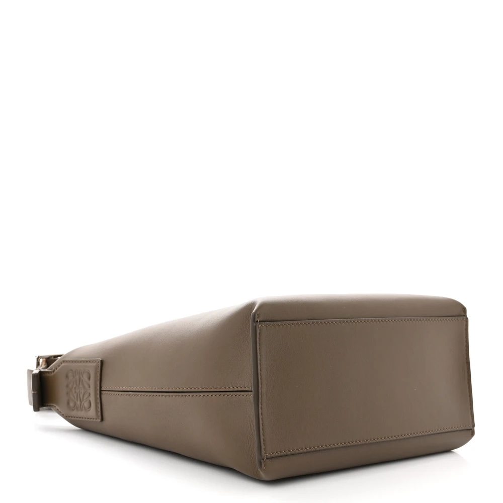 Loewe Cubi Crossbody Bag Small Winter Brown Jacquard Supple Smooth Calfskin Leather - 图片 6