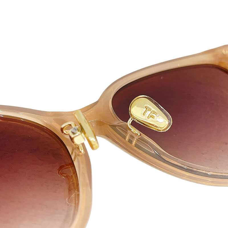 Tom Ford square frame glasses beige/black color Size 55口18-145 - 图片 3