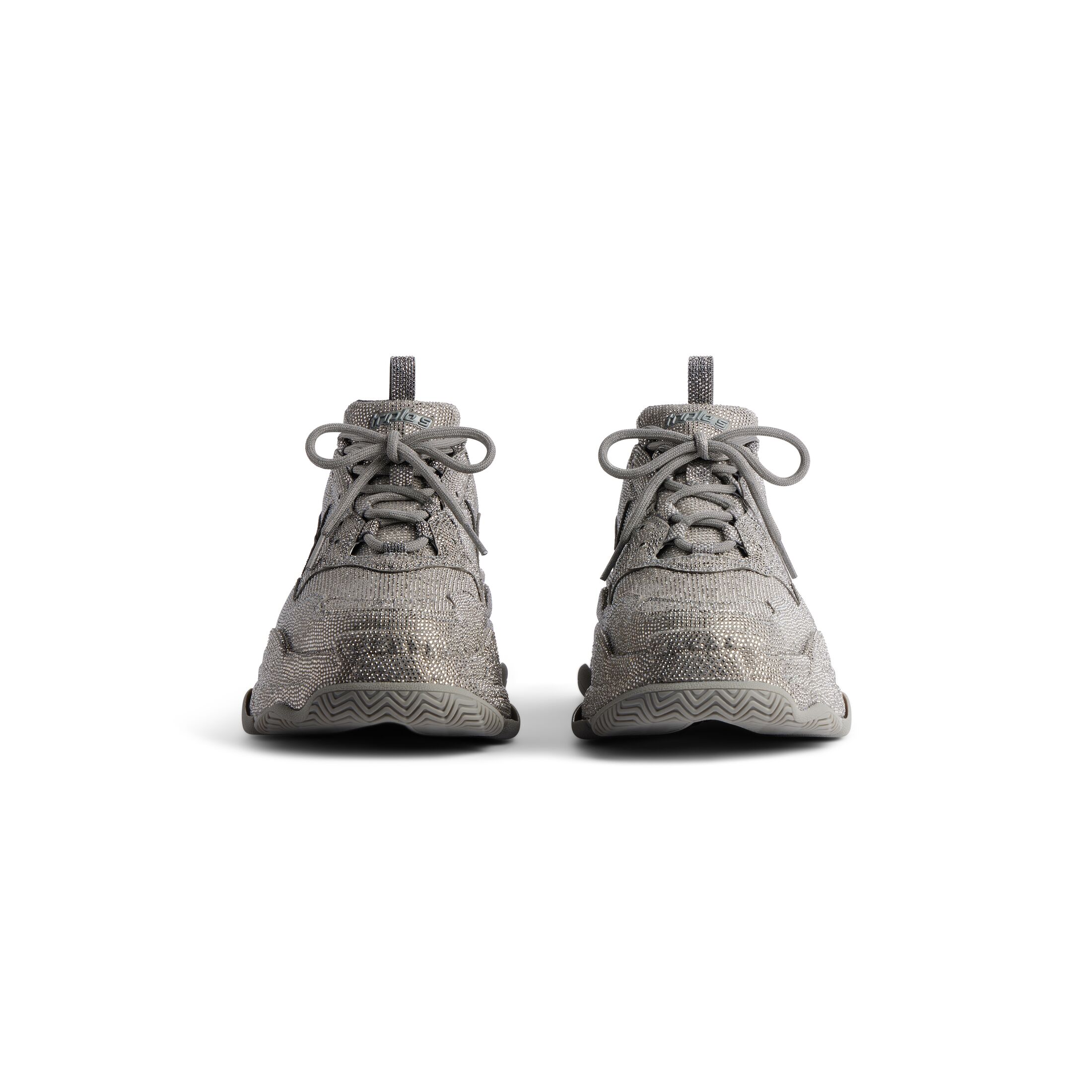 BALENCIAGA TRIPLE S Rhinestone sneakers - 图片 3