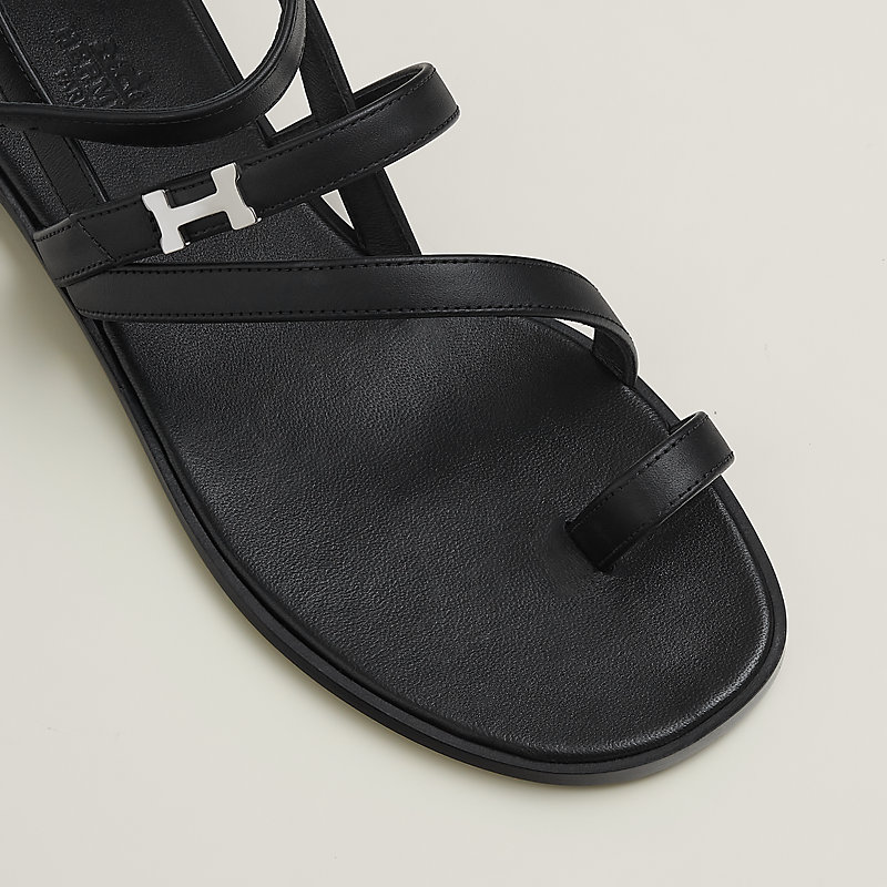 HERMES Harmonie black Sandal - 图片 4