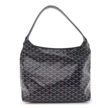 Goyard Boheme Hobo PM Navy Blue Goyardine Canvas
