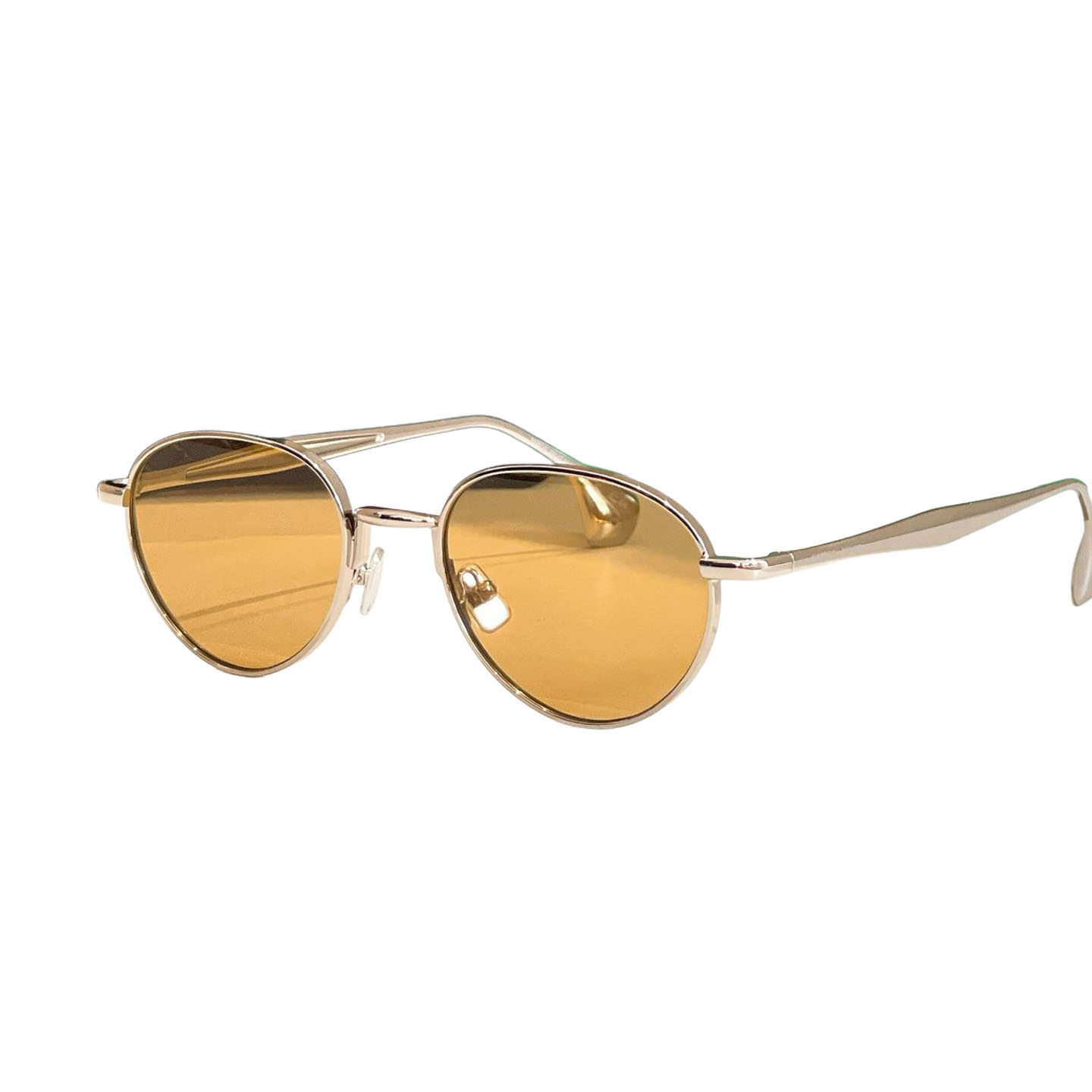 Bottega Veneta glasses silver/gold/apricot/rust/brown/tawny/black gold/eggplant color Size 53口21-140 - 图片 6