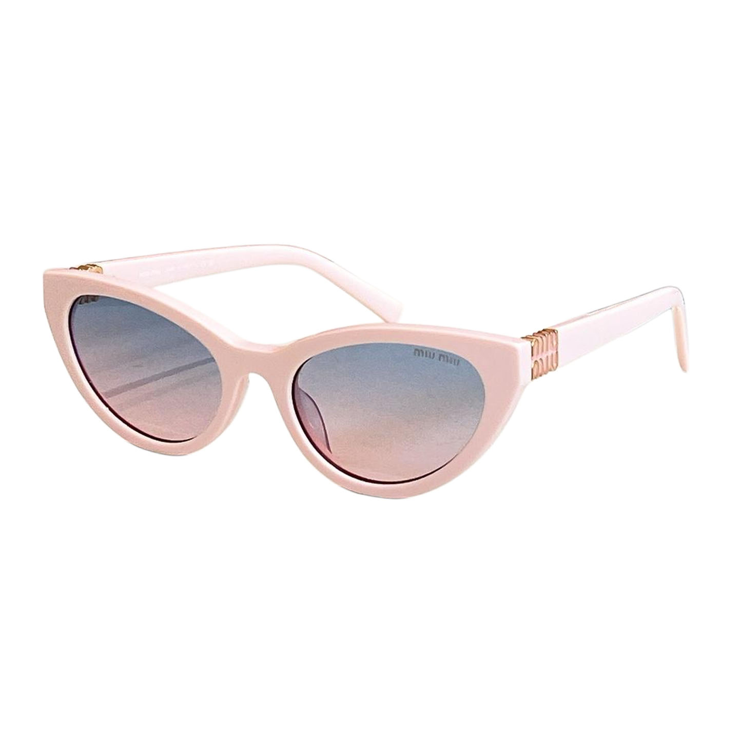 Miu Miu Cat Eye glasses black/ivory/pink/green/leopard color Size 54口20-140 - 图片 5
