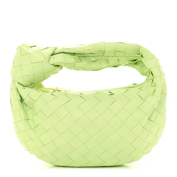 Bottega Veneta Mini Intrecciato Jodie Fennel Nappa Leather