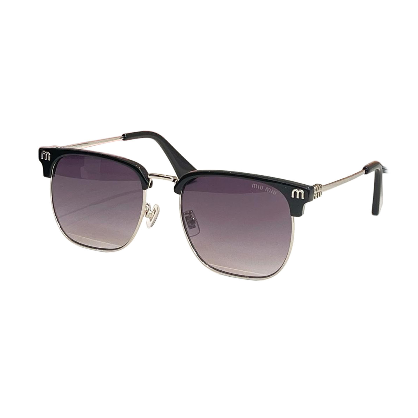 Miu Miu Clubmaster glasses leopard green/leopard brown/purple gold/purple silver/black/grey color Size 54口20-145 - 图片 5
