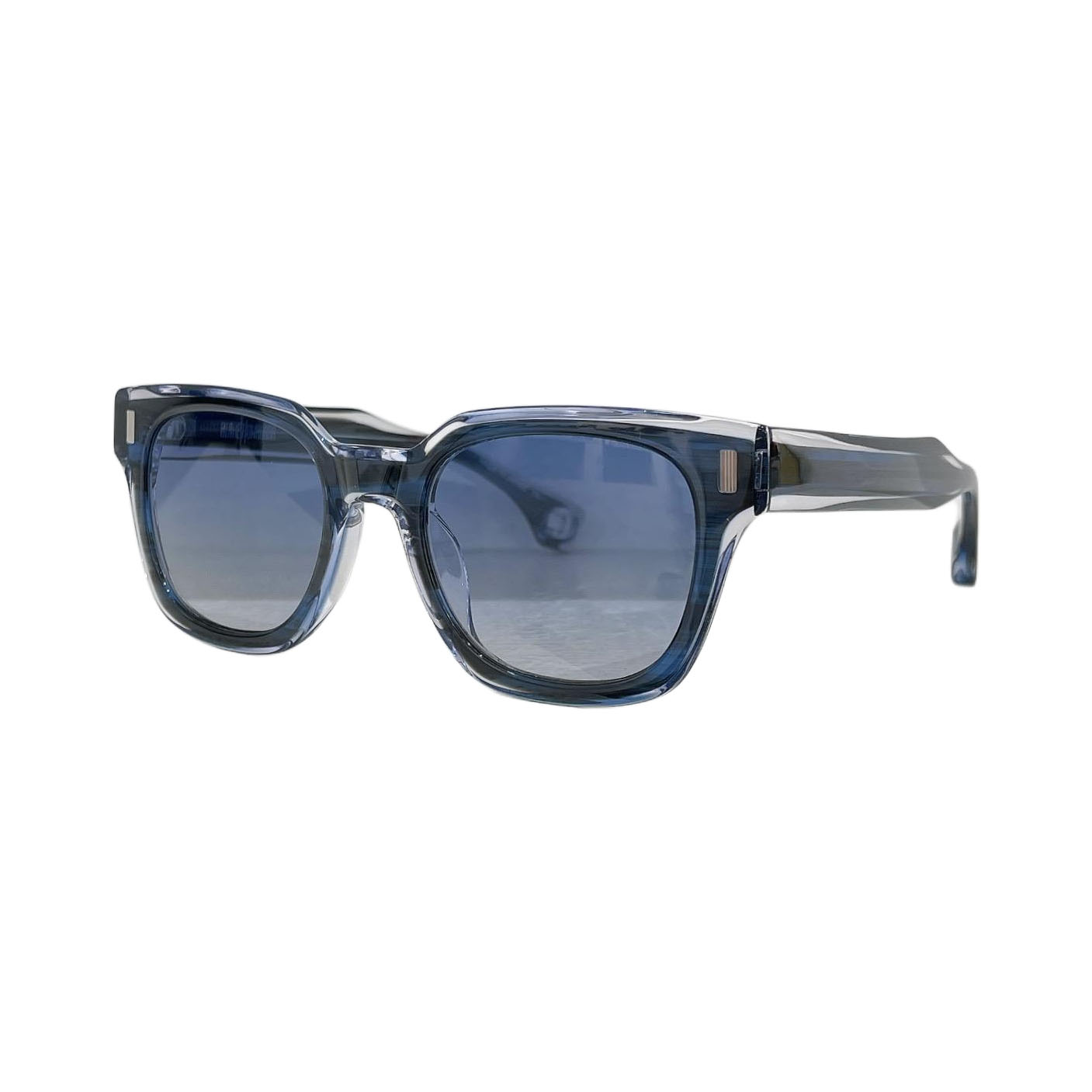 Saint Laurent square frame glasses black purple/grey/black grey/blue/black tawny/brown/olive color Size 51口22-145 - 图片 4