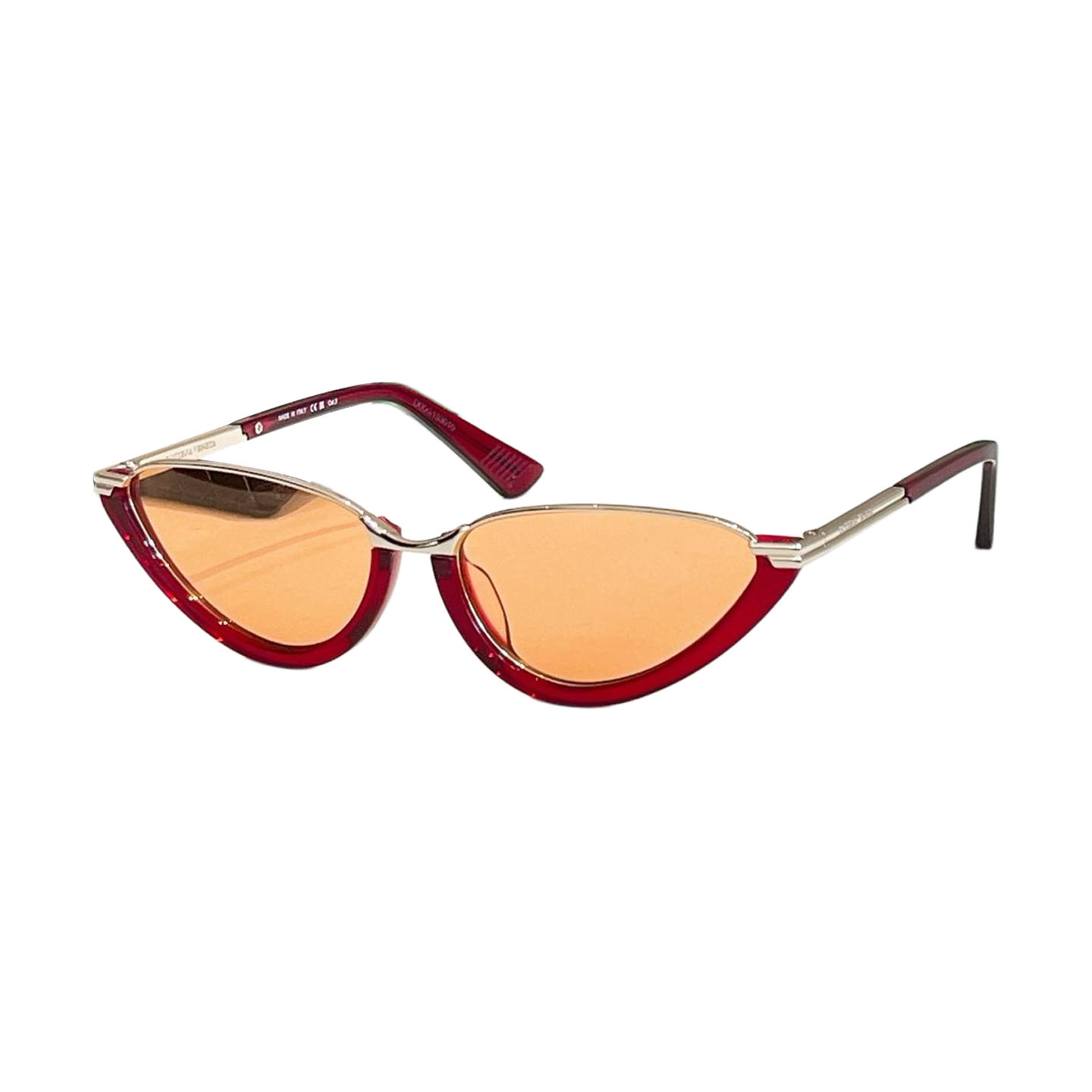 Bottega Veneta glasses grey leopard/black leopard/black gold/black yellow/yellow/red orange color Size 56口17-145 - 图片 7