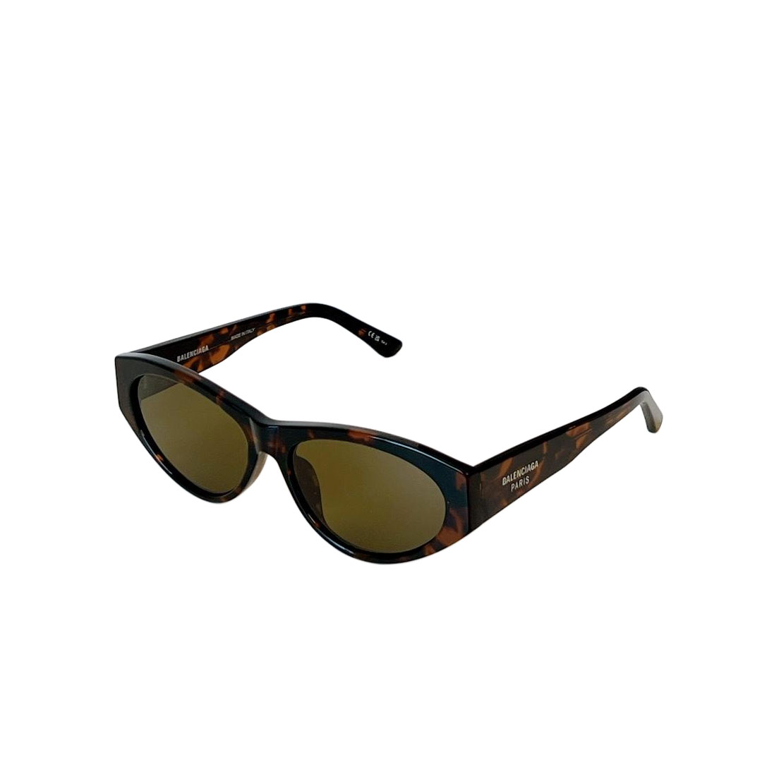 Balenciaga Cat Eye glasses white/green leopard/black leopard/coffee/black color Size 60口17-145 - 图片 5