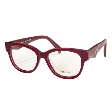 Prada Wayfarer glasses red/black/brown/black orange color Size 54口19-145