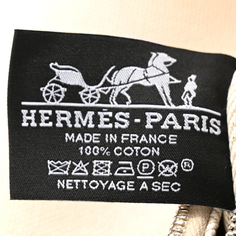 Hermès Bride-à-Brac Pouch Large Natural Canvas - 图片 2