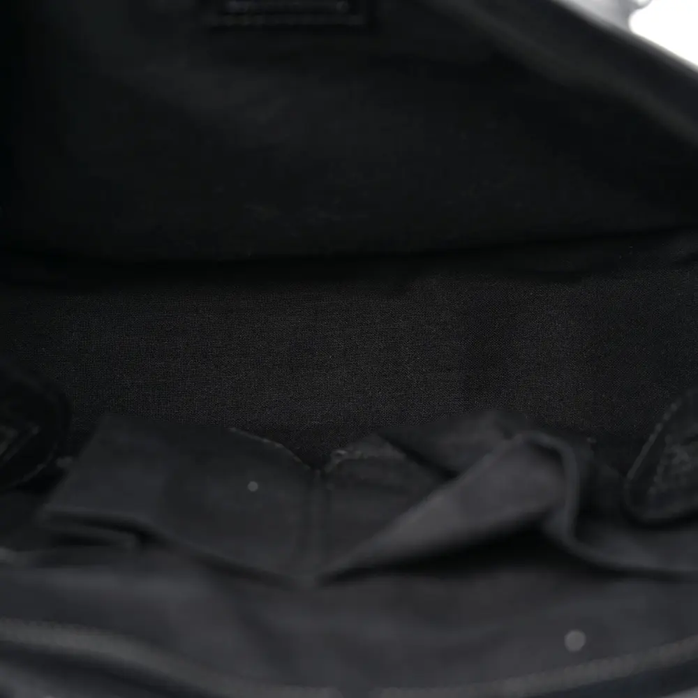 Balenciaga S City Classic Black Crocodile Embossed Matte Supple Lambskin Leather Incognito Hardware - 图片 7