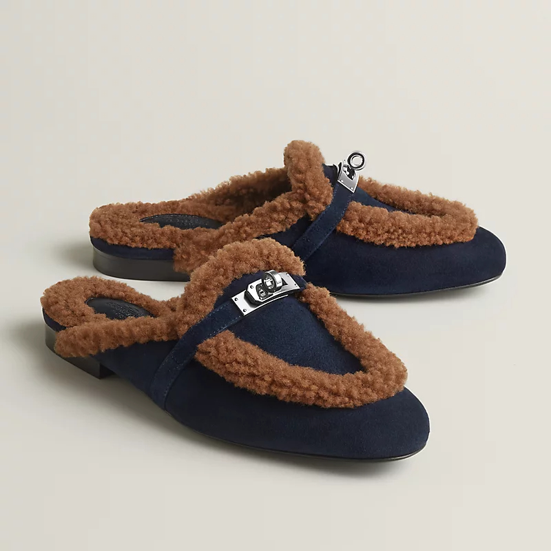 HERMES Oz Mule Slippers - 图片 3